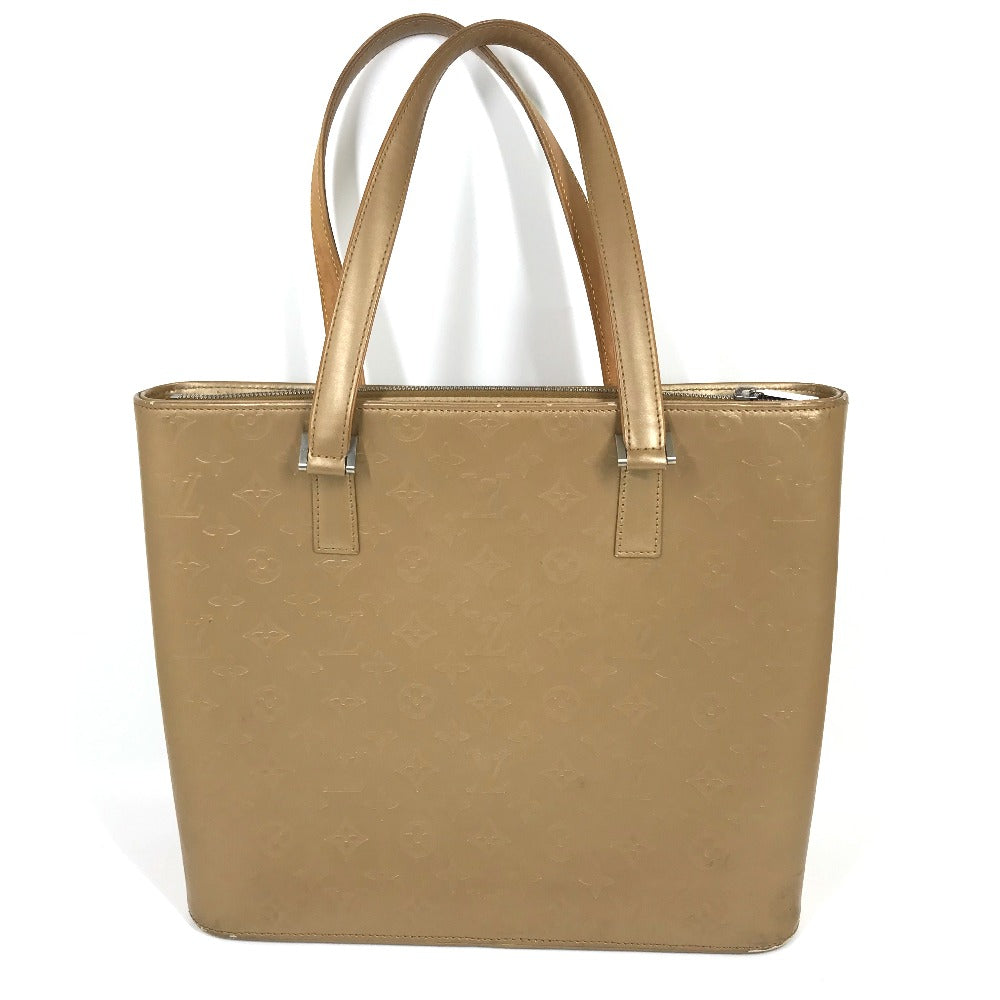 LOUIS VUITTON M55107 モノグラムマット ウィルウッド 肩掛け トートバッグ モノグラムマットレザー レディース ベージュ
