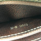 FENDI handbag, vintage bag, 2-way crossbody/shoulder bag, leather, women's, khaki