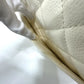 CHANEL CC Coco Mark Boston Bag, Quilted Matelasse Handbag, Caviar Skin, Women's, White