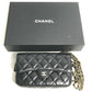 CHANEL AP2096 ココマーク フォンケースウォレット CC マトラッセ チェーンウォレット 斜め掛け カバン 長財布 ショルダーバッグ ラムスキン レディース ブラック