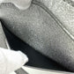 BALENCIAGA 552372 Logo Everyday Camera Bag, XS Size, Leather Shoulder Bag, Silver, Women's