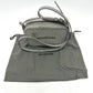 BALENCIAGA 552372 Logo Everyday Camera Bag, XS Size, Leather Shoulder Bag, Silver, Women's