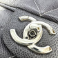 CHANEL CC Coco Mark Matelasse Quilted Chain Bag with Double Chain, Shoulder Bag, Caviar Leather, Women's, White
