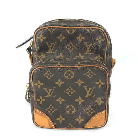 LOUIS VUITTON M45236 モノグラム アマゾン 斜め掛け カバン ポシェット ショルダーバッグ モノグラムキャンバス レディース ブラウン