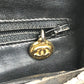 CHANEL CC Coco Mark Chain Shoulder Tote Bag in Caviar Leather, Black