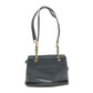 CHANEL CC Coco Mark Chain Shoulder Tote Bag in Caviar Leather, Black