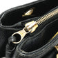 CHANEL CC Coco Mark Chain Shoulder Tote Bag in Caviar Leather, Black