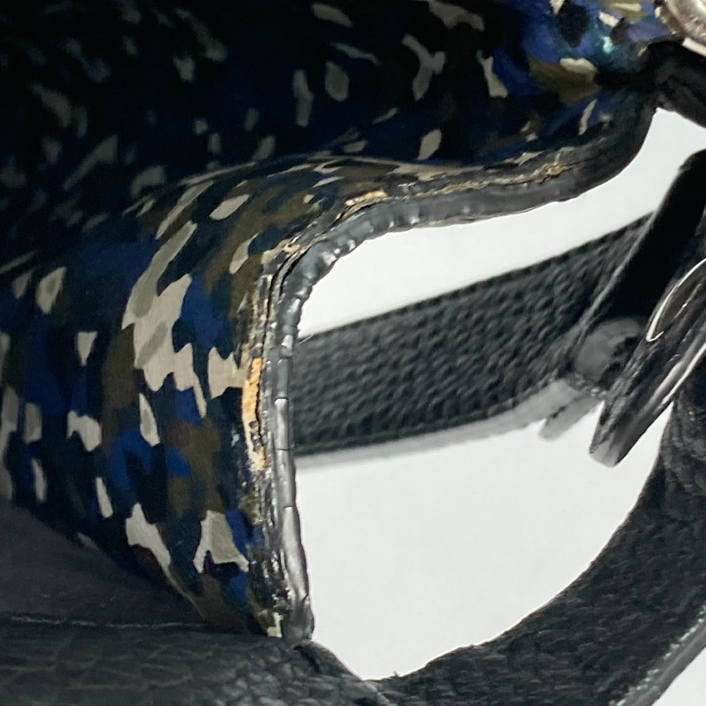 FENDI 7VA388 セレリア ピーカブー 2WAY ハンドバッグ ショルダーバッグ 斜め掛け ビジネスバッグ レザー レディース ブラック