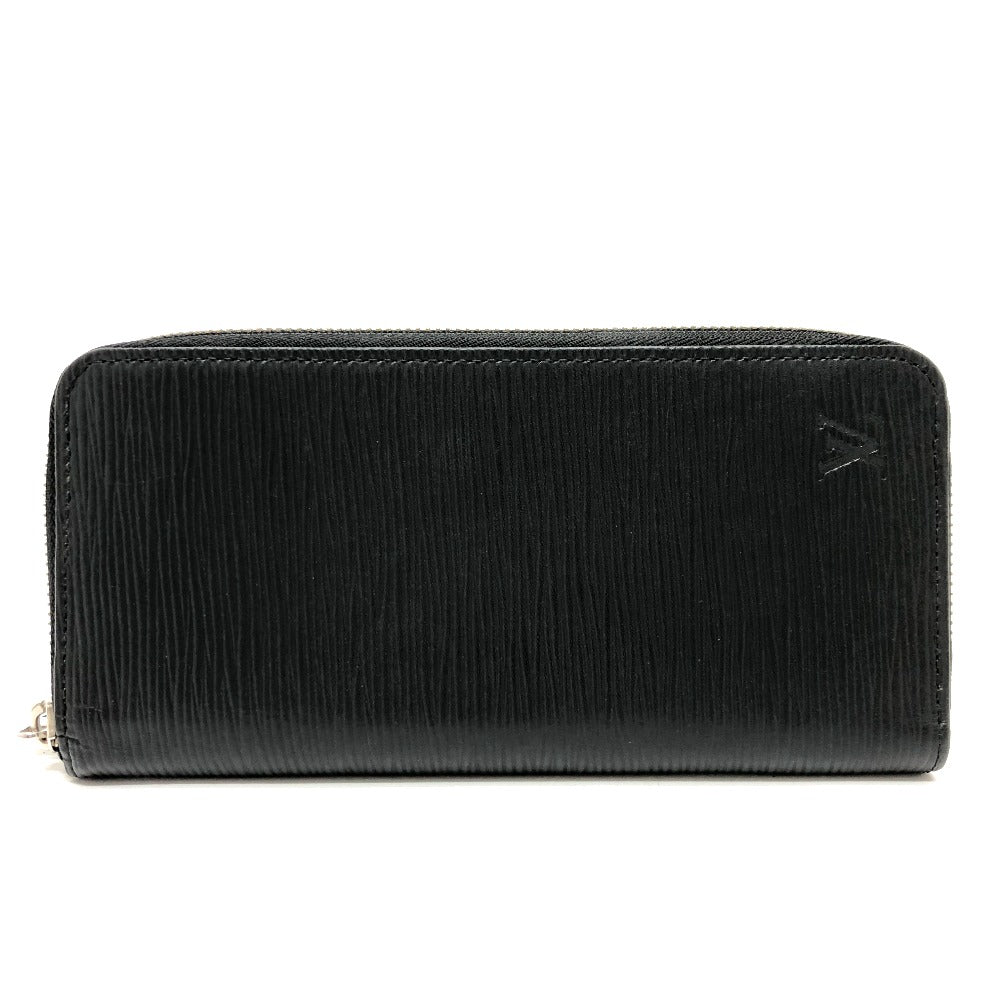 LOUIS VUITTON M60965 エピ ジッピーウォレット ヴェルティカル ラウンドファスナー 長財布 エピレザー メンズ ブラック