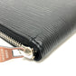 LOUIS VUITTON M60965 エピ ジッピーウォレット ヴェルティカル ラウンドファスナー 長財布 エピレザー メンズ ブラック