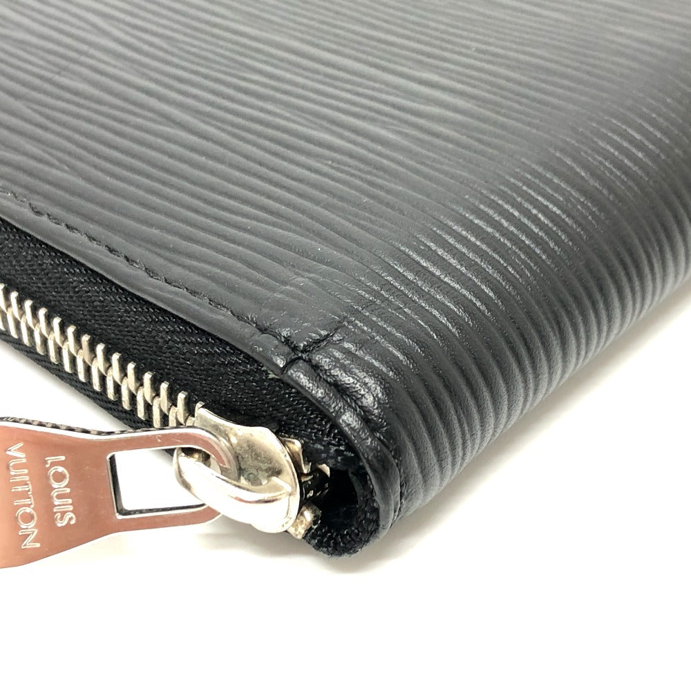 LOUIS VUITTON M60965 エピ ジッピーウォレット ヴェルティカル ラウンドファスナー 長財布 エピレザー メンズ ブラック