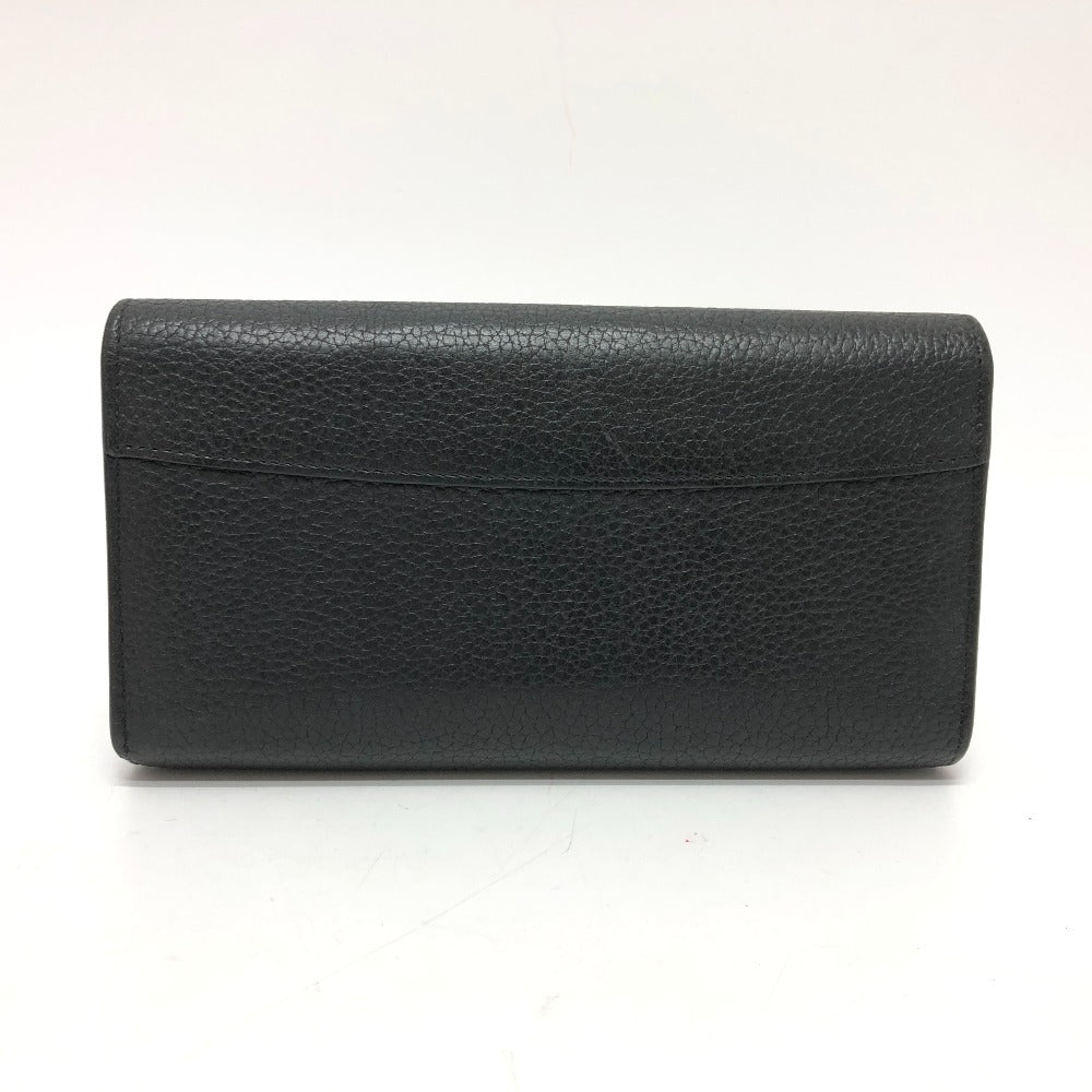LOUIS VUITTON M61248 LVロゴ ポルトフォイユ カプシーヌ 二つ折り 長財布 トリヨンレザー レディース ブラック