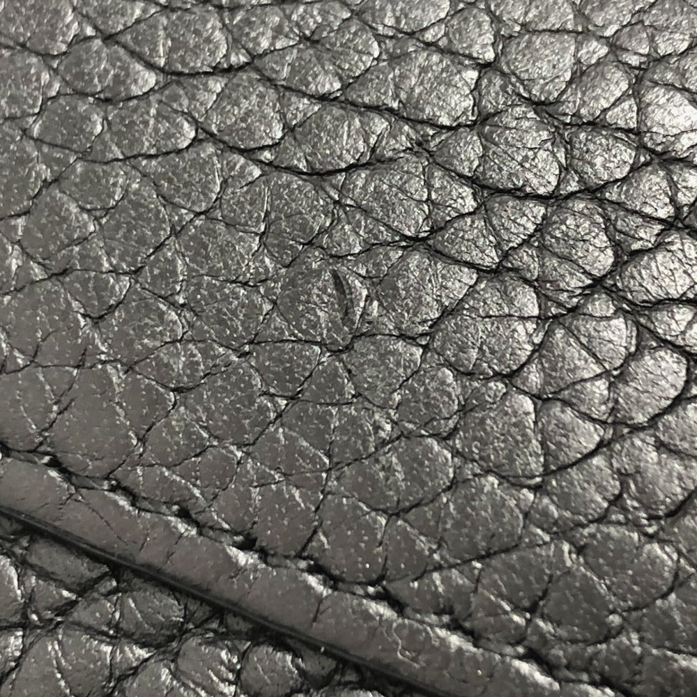 LOUIS VUITTON M61248 LVロゴ ポルトフォイユ カプシーヌ 二つ折り 長財布 トリヨンレザー レディース ブラック