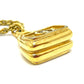 Dior CD logo bag motif vintage necklace GP women's gold