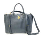 LOUIS VUITTON M54569 Rock Meat 2-Way Tote Bag in Calf Leather, Black