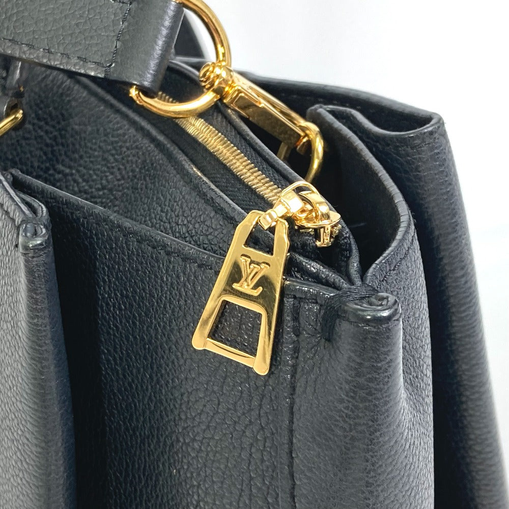 LOUIS VUITTON M54569 Rock Meat 2-Way Tote Bag in Calf Leather, Black