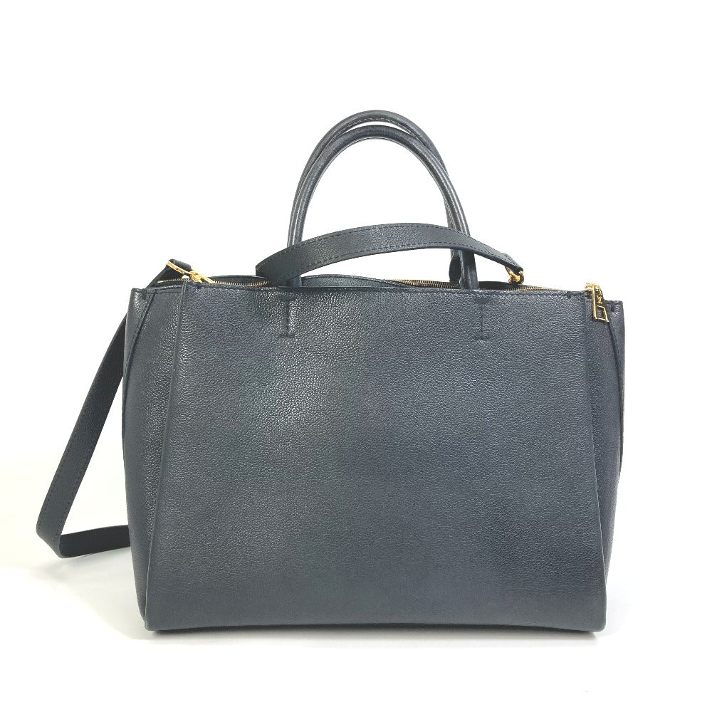 LOUIS VUITTON M54569 Rock Meat 2-Way Tote Bag in Calf Leather, Black