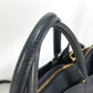 LOUIS VUITTON M54569 Rock Meat 2-Way Tote Bag in Calf Leather, Black
