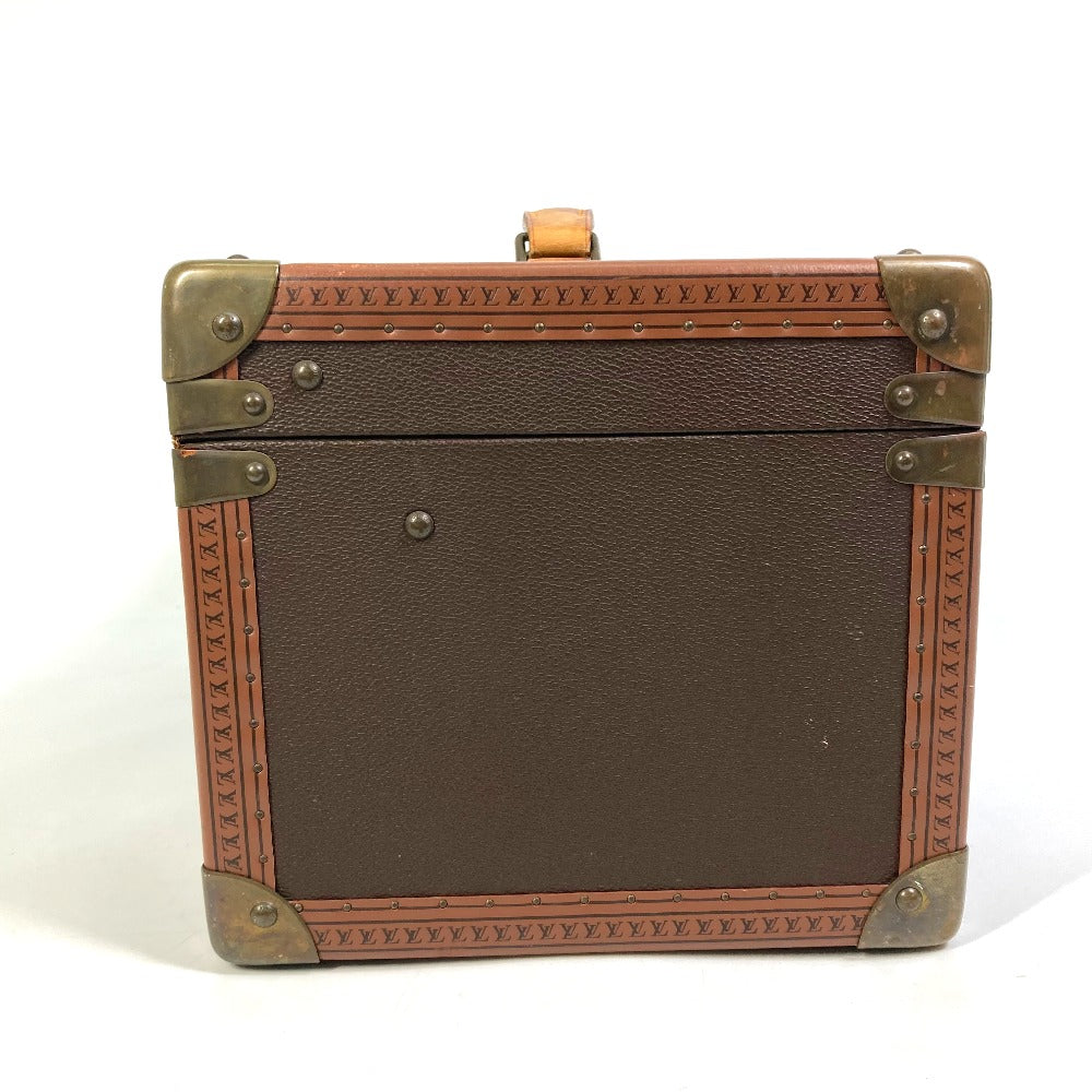 LOUIS VUITTON Constellations Vintage Leather Trunk, Unisex, Brown