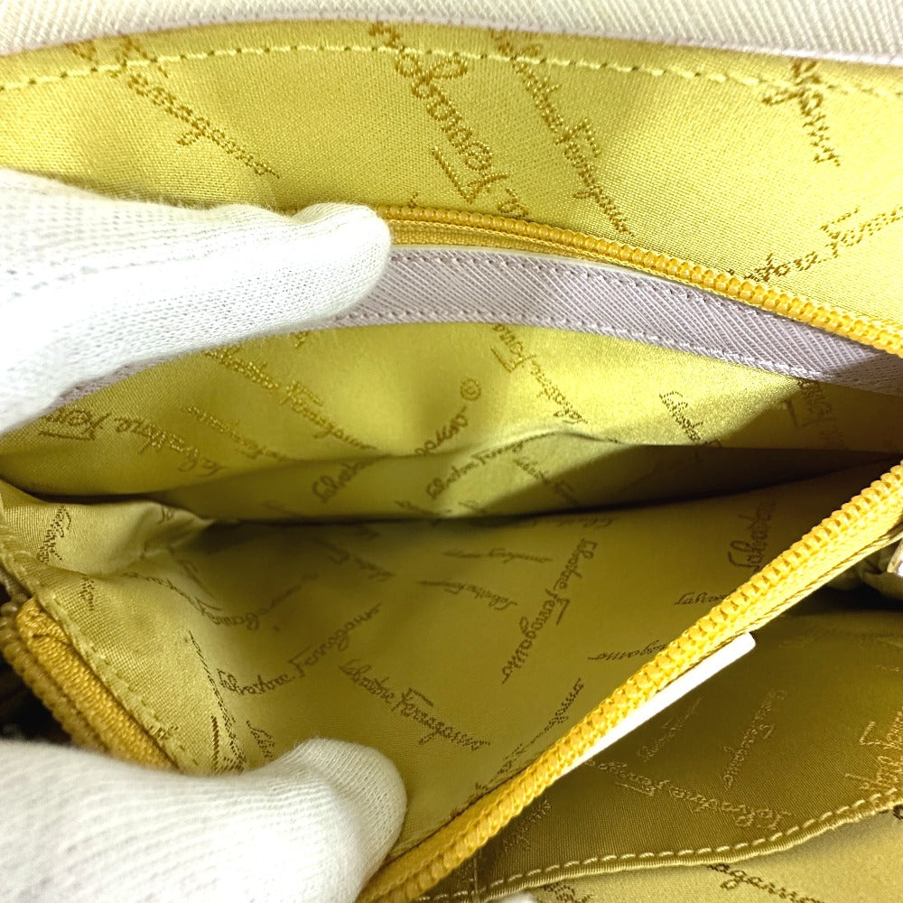 Salvatore Ferragamo ガンチーニ ハンドバッグ レザー レディース ピンク