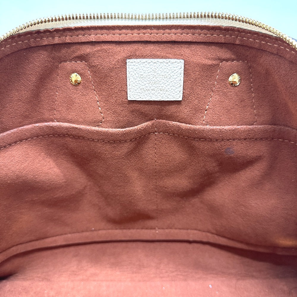 LOUIS VUITTON M44885 Monogram Empreinte Neo Alma PM 2-Way Handbag in Monogram Empreinte Leather, Tourterelle Crème Beige