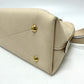LOUIS VUITTON M44885 Monogram Empreinte Neo Alma PM 2-Way Handbag in Monogram Empreinte Leather, Tourterelle Crème Beige