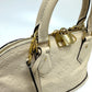 LOUIS VUITTON M44885 Monogram Empreinte Neo Alma PM 2-Way Handbag in Monogram Empreinte Leather, Tourterelle Crème Beige
