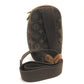 LOUIS VUITTON M51870 Monogram Pochette Ganju Shoulder Bag in Monogram Canvas, Unisex, Brown