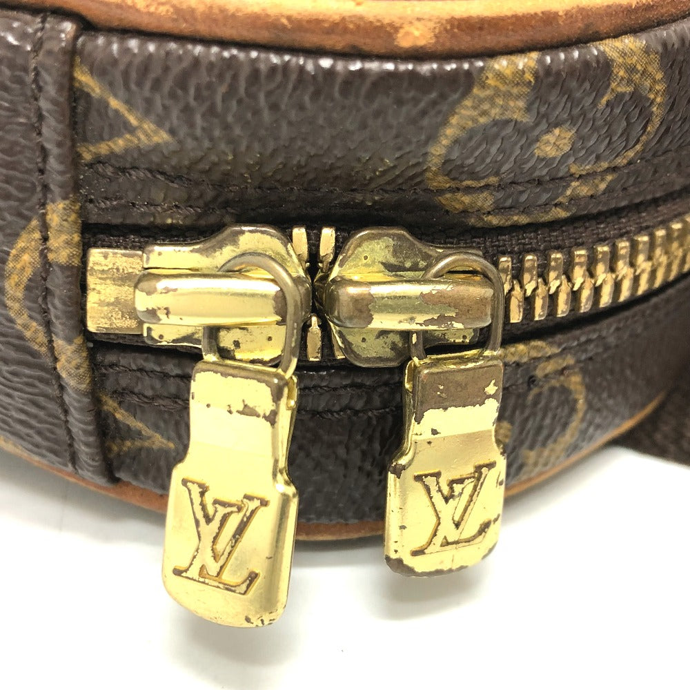 LOUIS VUITTON M51870 Monogram Pochette Ganju Shoulder Bag in Monogram Canvas, Unisex, Brown
