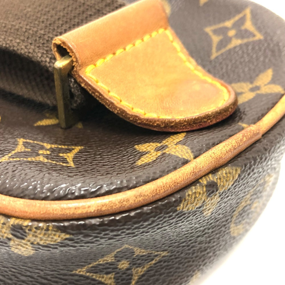 LOUIS VUITTON M51870 Monogram Pochette Ganju Shoulder Bag in Monogram Canvas, Unisex, Brown