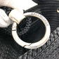 BALENCIAGA 695612 Logo Ibiza Basket Bag, Small with Strap, Black Cord, Tote Bag, Summer Bag, Handbag, Nylon, Women's, Black