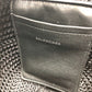 BALENCIAGA 695612 Logo Ibiza Basket Bag, Small with Strap, Black Cord, Tote Bag, Summer Bag, Handbag, Nylon, Women's, Black
