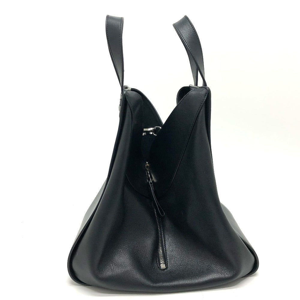 LOEWE ハンモック ミディアム 2WAYバッグ ハンドバッグ ハンドバッグ レザー レディース ブラック - brandshop-reference