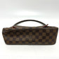 LOUIS VUITTON N51158 Damier Mini Looping SPO Special Order Shoulder Bag/Tote Bag in Damier Canvas, Ebene Brown, Women's