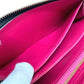 LOUIS VUITTON M63102 Portefeuille Comet Long Wallet in Taurillon Leather, Women's, Black