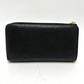 LOUIS VUITTON M63102 Portefeuille Comet Long Wallet in Taurillon Leather, Women's, Black