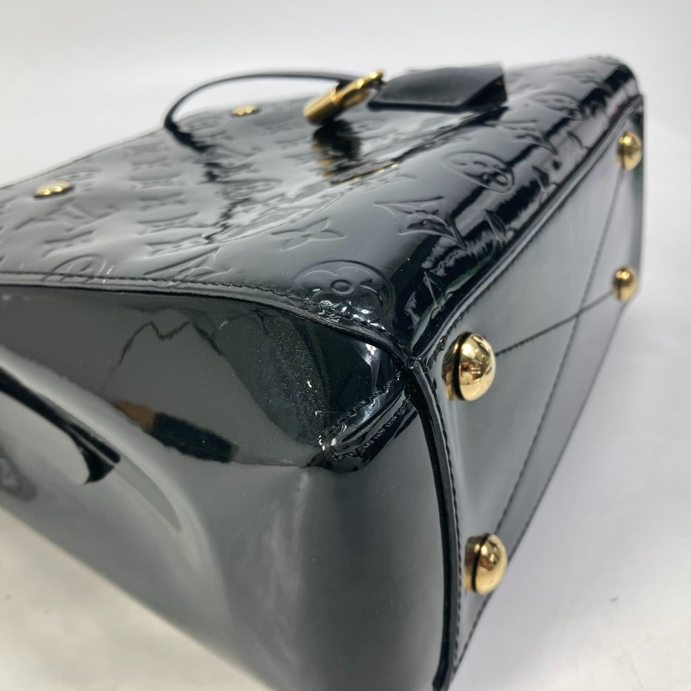 LOUIS VUITTON M50171 Monogram Vernis Montaigne BB Bag, 2-Way Shoulder Bag/Crossbody Handbag, Monogram Vernis, Women's, Noir Black