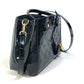 LOUIS VUITTON M50171 Monogram Vernis Montaigne BB Bag, 2-Way Shoulder Bag/Crossbody Handbag, Monogram Vernis, Women's, Noir Black