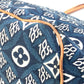 LOUIS VUITTON M57484 Monogram Jacquard Neverfull MM SINCE1854 Shoulder Bag/Tote Bag with Pouch, Navy Blue