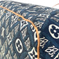 LOUIS VUITTON M57484 Monogram Jacquard Neverfull MM SINCE1854 Shoulder Bag/Tote Bag with Pouch, Navy Blue