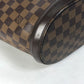 LOUIS VUITTON N51120 Damier Manosque GM Shoulder Bag/Tote Bag in Damier Canvas, Ebene Brown, Women's