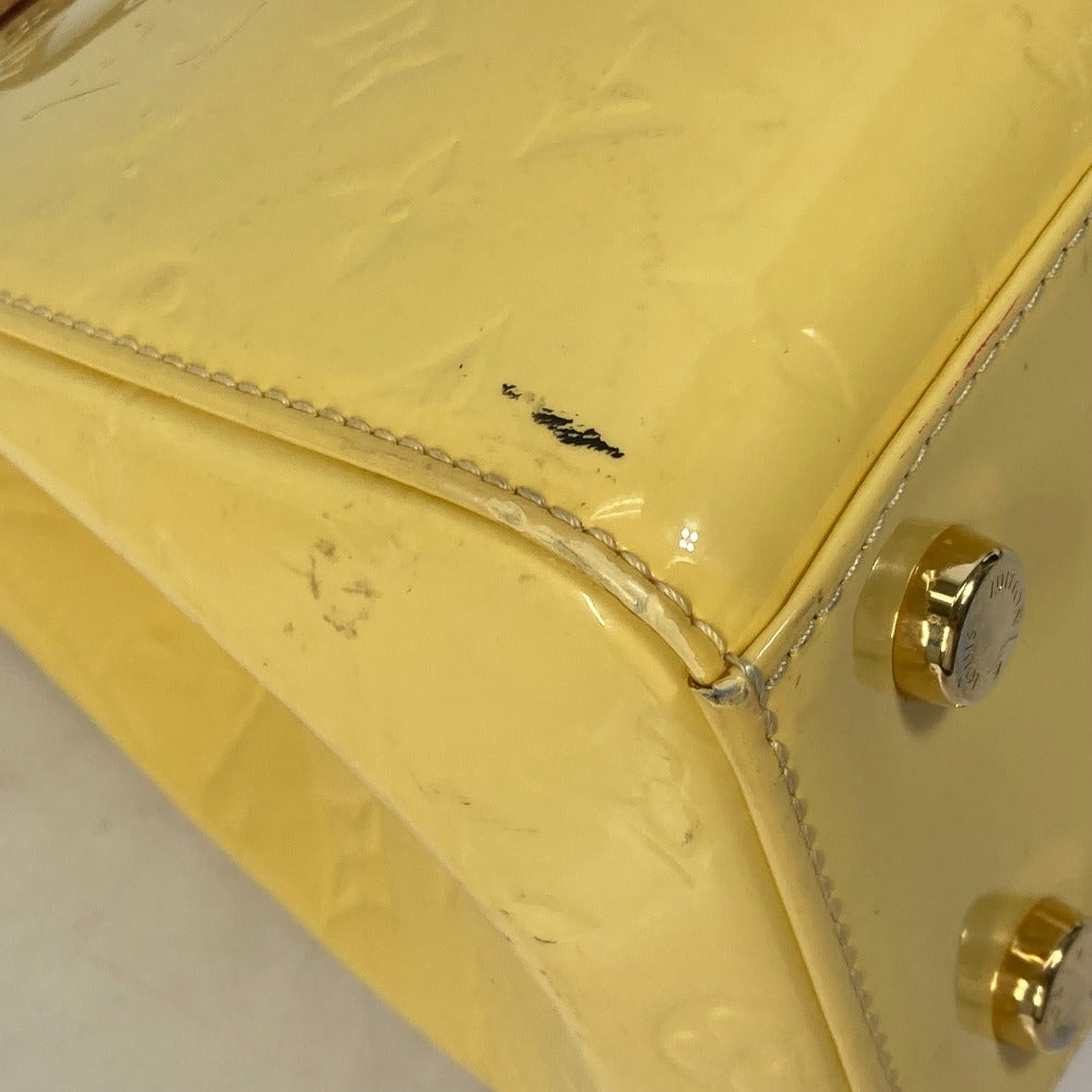 LOUIS VUITTON M90108 モノグラムヴェルニ ブレアMM カバン ハンドバッグ モノグラムヴェルニ レディース シトリン イエロー