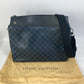 LOUIS VUITTON N41348 Damier Cobalt Messenger Greenwich Crossbody Shoulder Bag in Damier Cobalt Canvas, Navy
