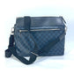 LOUIS VUITTON N41348 Damier Cobalt Messenger Greenwich Crossbody Shoulder Bag in Damier Cobalt Canvas, Navy