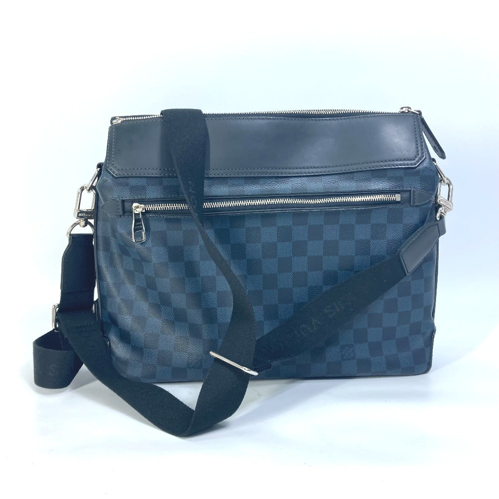 LOUIS VUITTON N41348 Damier Cobalt Messenger Greenwich Crossbody Shoulder Bag in Damier Cobalt Canvas, Navy