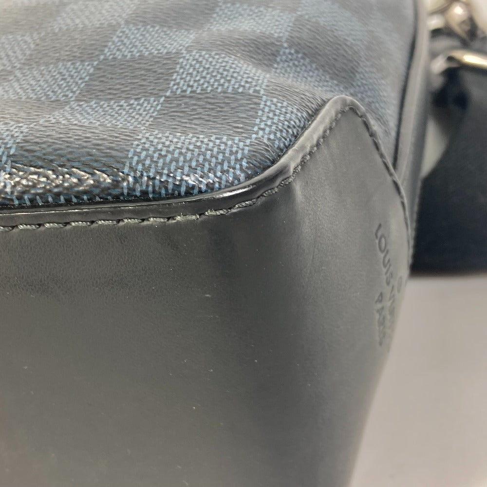 LOUIS VUITTON N41348 Damier Cobalt Messenger Greenwich Crossbody Shoulder Bag in Damier Cobalt Canvas, Navy