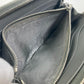 PRADA Organizer Travel Case, Double-Zip Long Wallet, Saffiano Leather, Men's, Gray