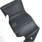LOUIS VUITTON M80968 モノグラムアンプラント ポルトフォイユ ヴィクトリーヌ コンパクト ウォレット 3つ折り財布 モノグラムアンプラントレザー レディース ブラック