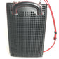 Christian Louboutin spiked stud 3-way clutch bag, handbag, crossbody bag, and shoulder bag in black leather for men