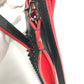 Christian Louboutin spiked stud 3-way clutch bag, handbag, crossbody bag, and shoulder bag in black leather for men